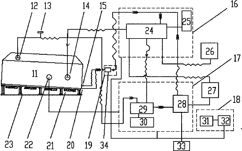 System and method for realizing kerosene vapor-phase drying to on-site assembly transformer