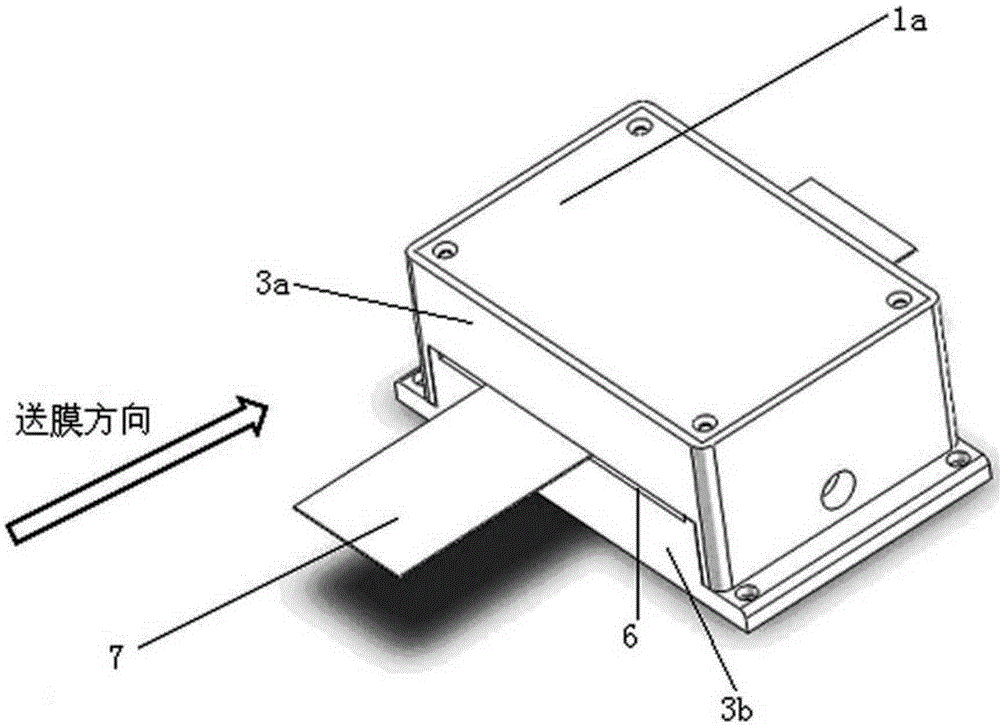 Film thickness control system, film laminating machine including same, and film thickness control method