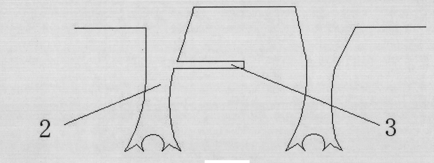 Sealing structure for dynamic and static gaps of rotating machine