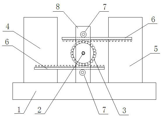 Green brick pressing device