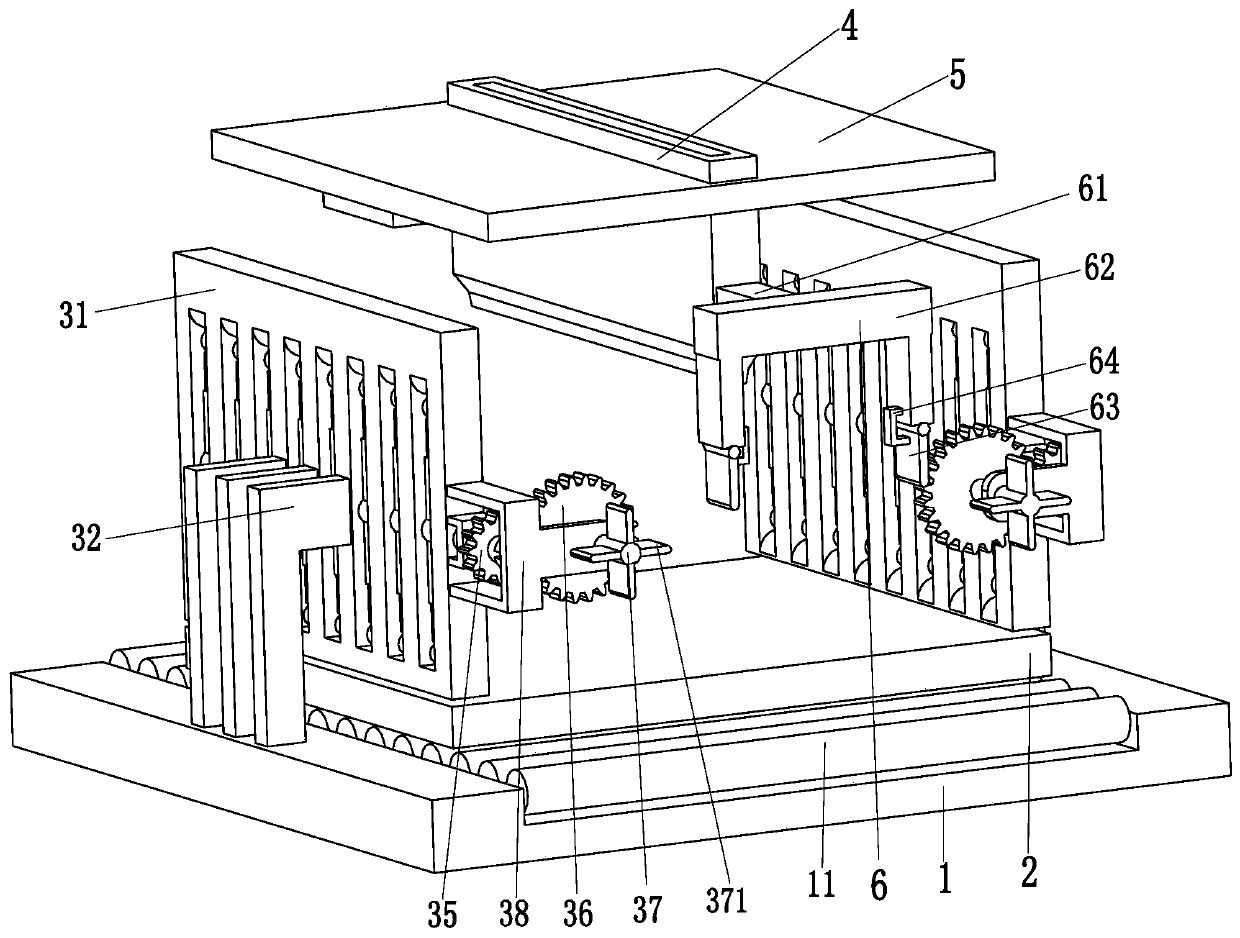 Manufacturing process of external wall insulation rock wool composite board