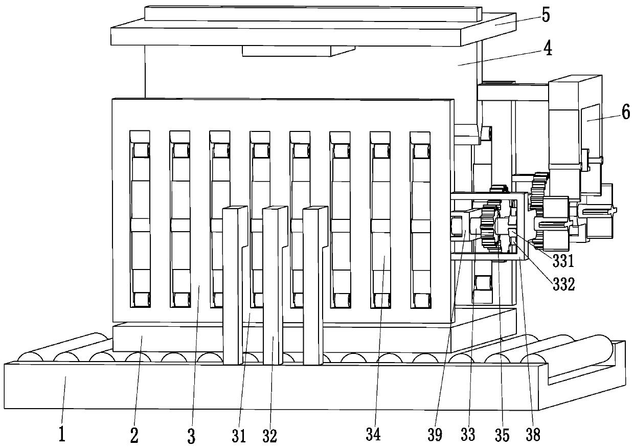 Manufacturing process of external wall insulation rock wool composite board