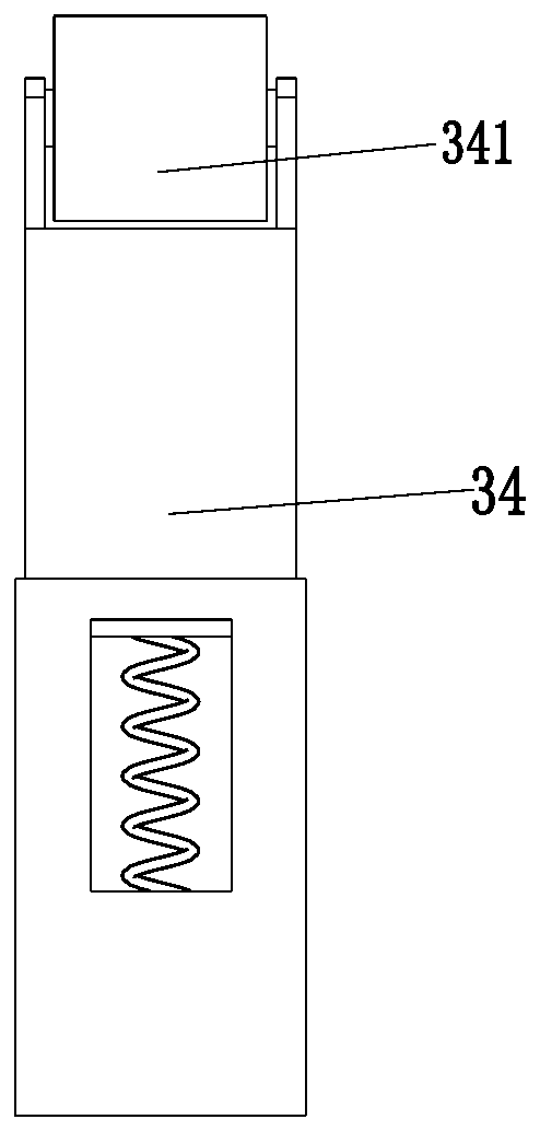 Manufacturing process of external wall insulation rock wool composite board