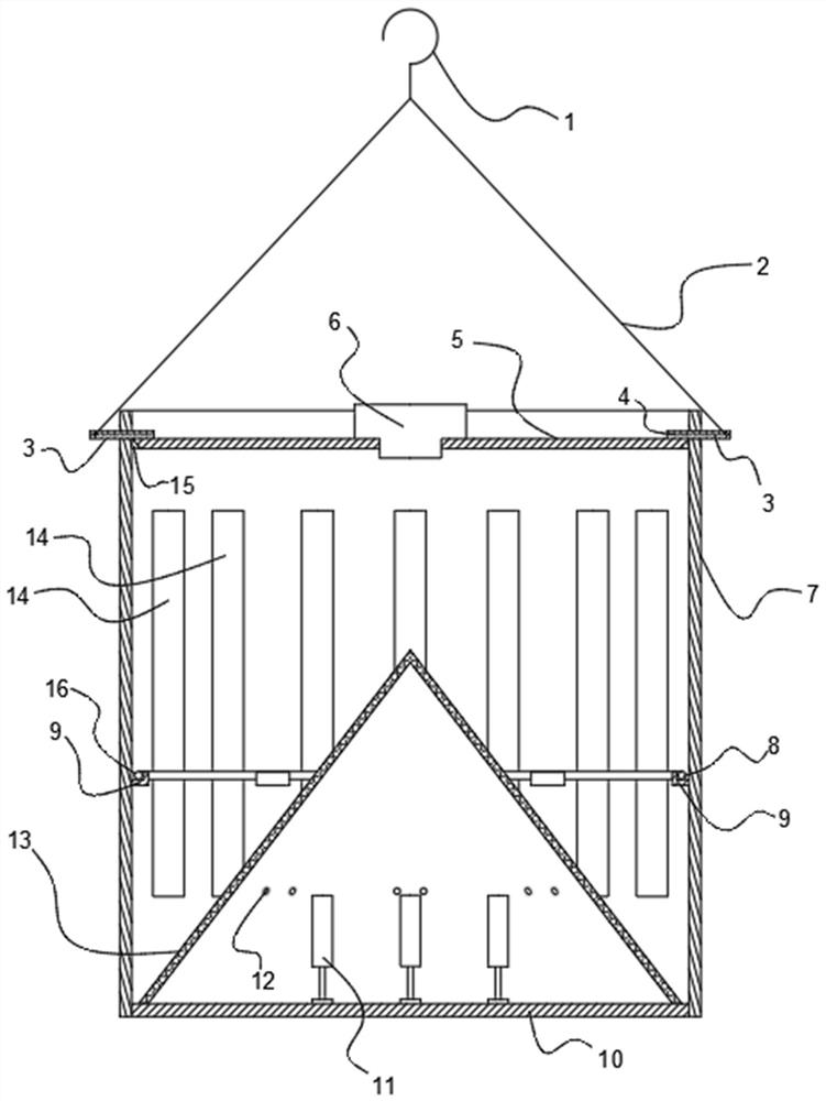 Flying insect online monitoring device