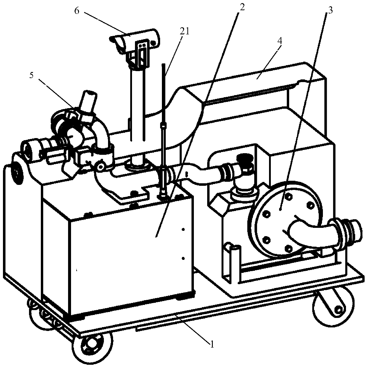 Tunnel fire-fighting robot and fire-fighting device