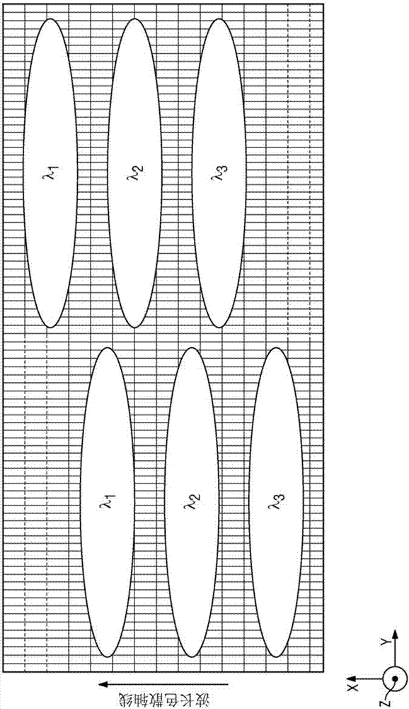 Wavelength selective switch with increased frequency separation to avoid crosstalk