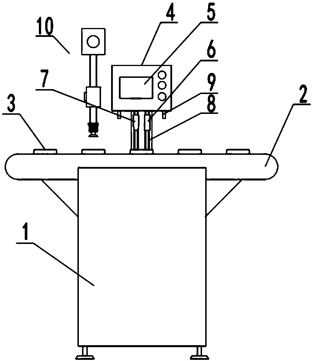 Vision test device