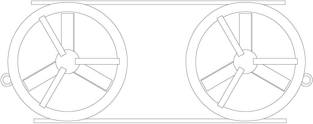 Multidirectional self-adaptive suspended tidal current energy turbine