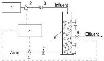 Nitrification aerobic granular sludge culture method and application