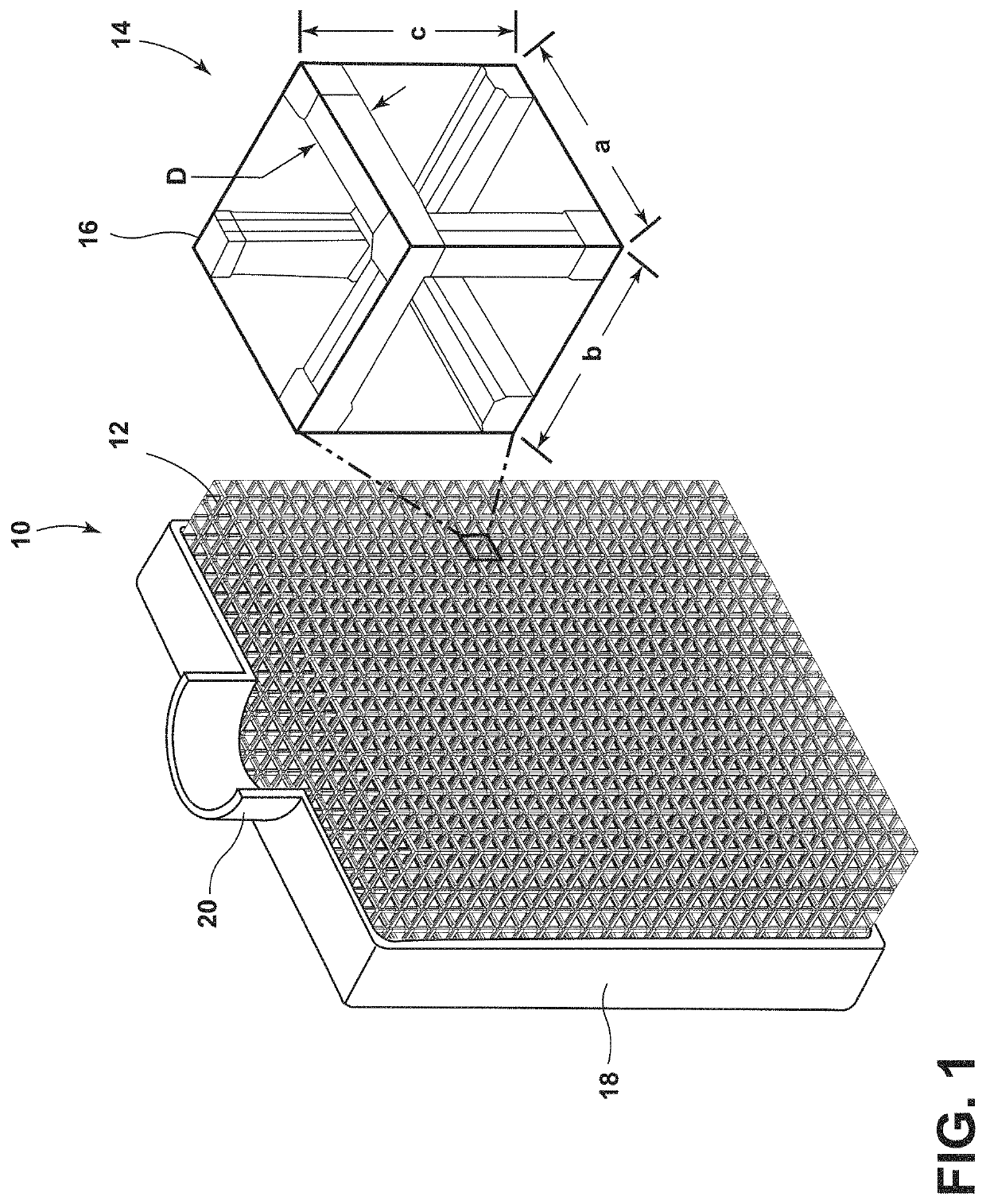 Additive manufactured interpenetrating phase composite