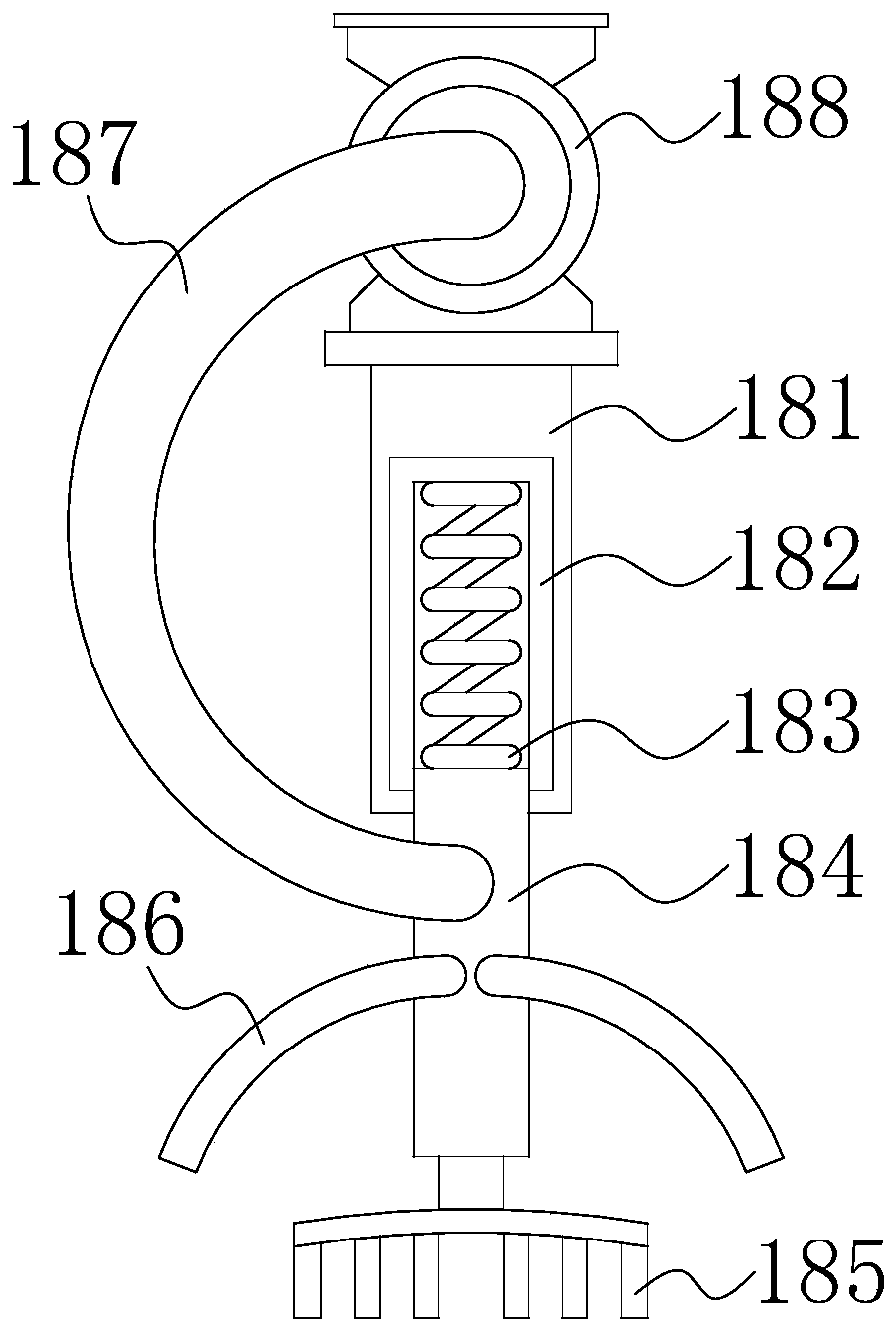 Automatic welding production line and automatic welding method for stand column of door plate