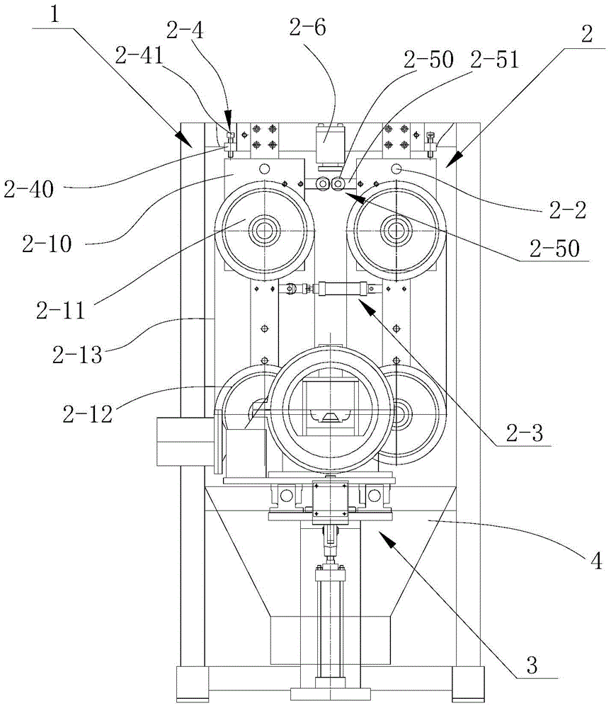 Pipe and column part butt weld polishing machine