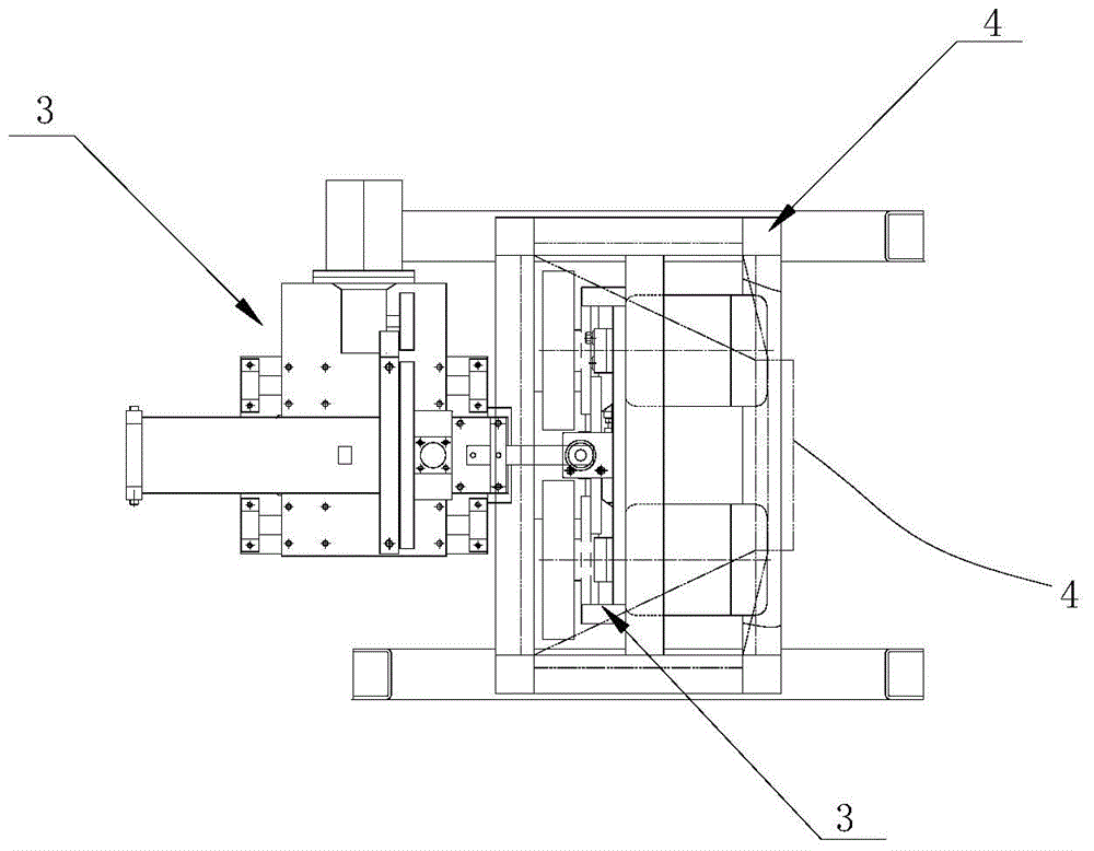 Pipe and column part butt weld polishing machine