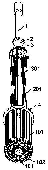 Safety anti-falling device for building engineering