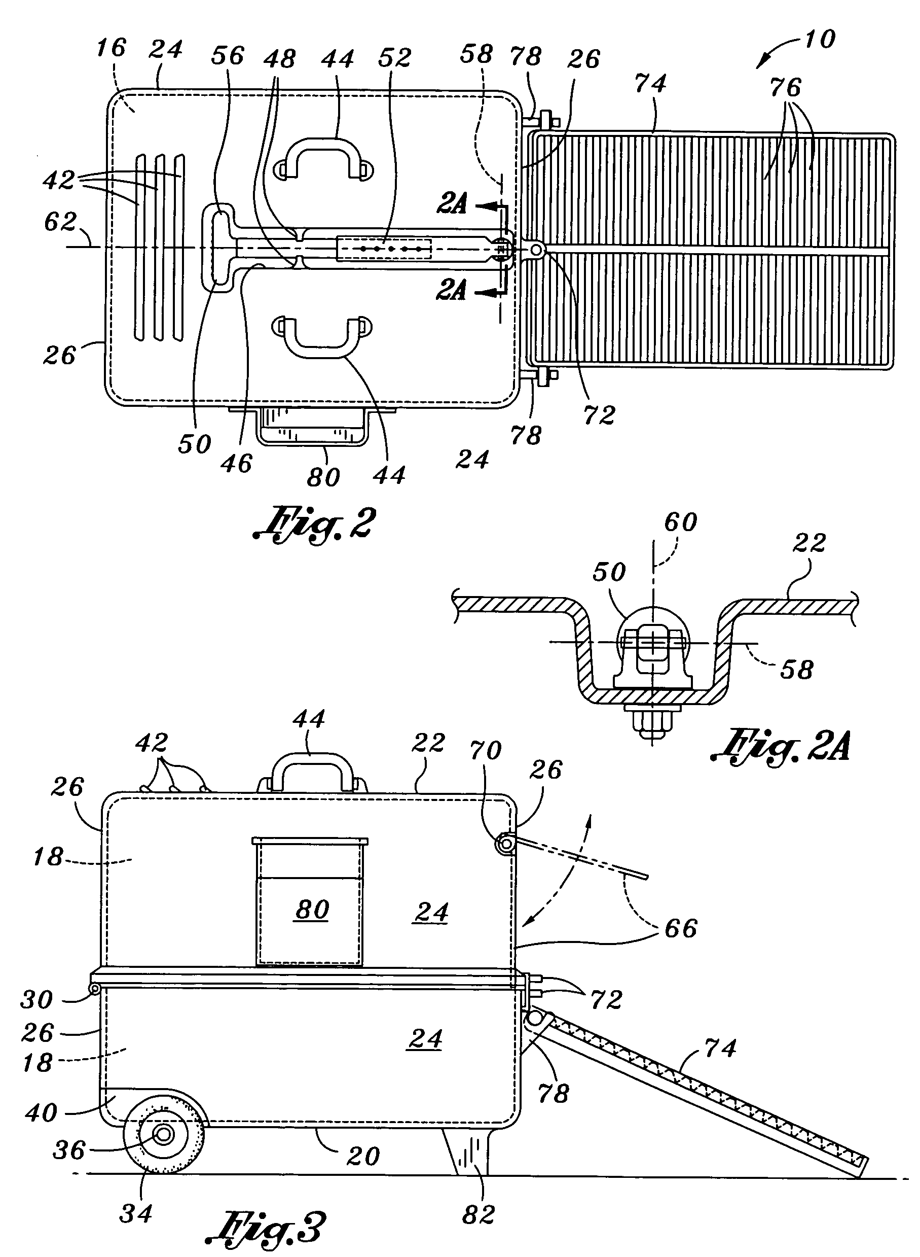 Portable cat litter box