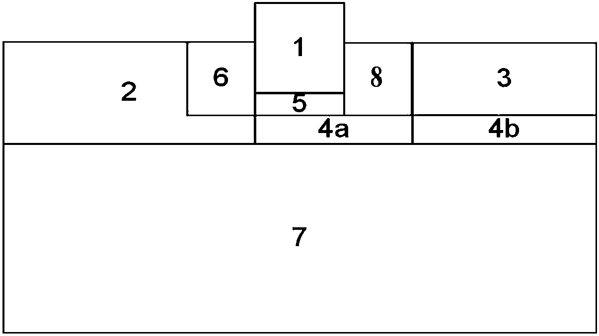 An ultra-thin channel trench tunneling field effect transistor