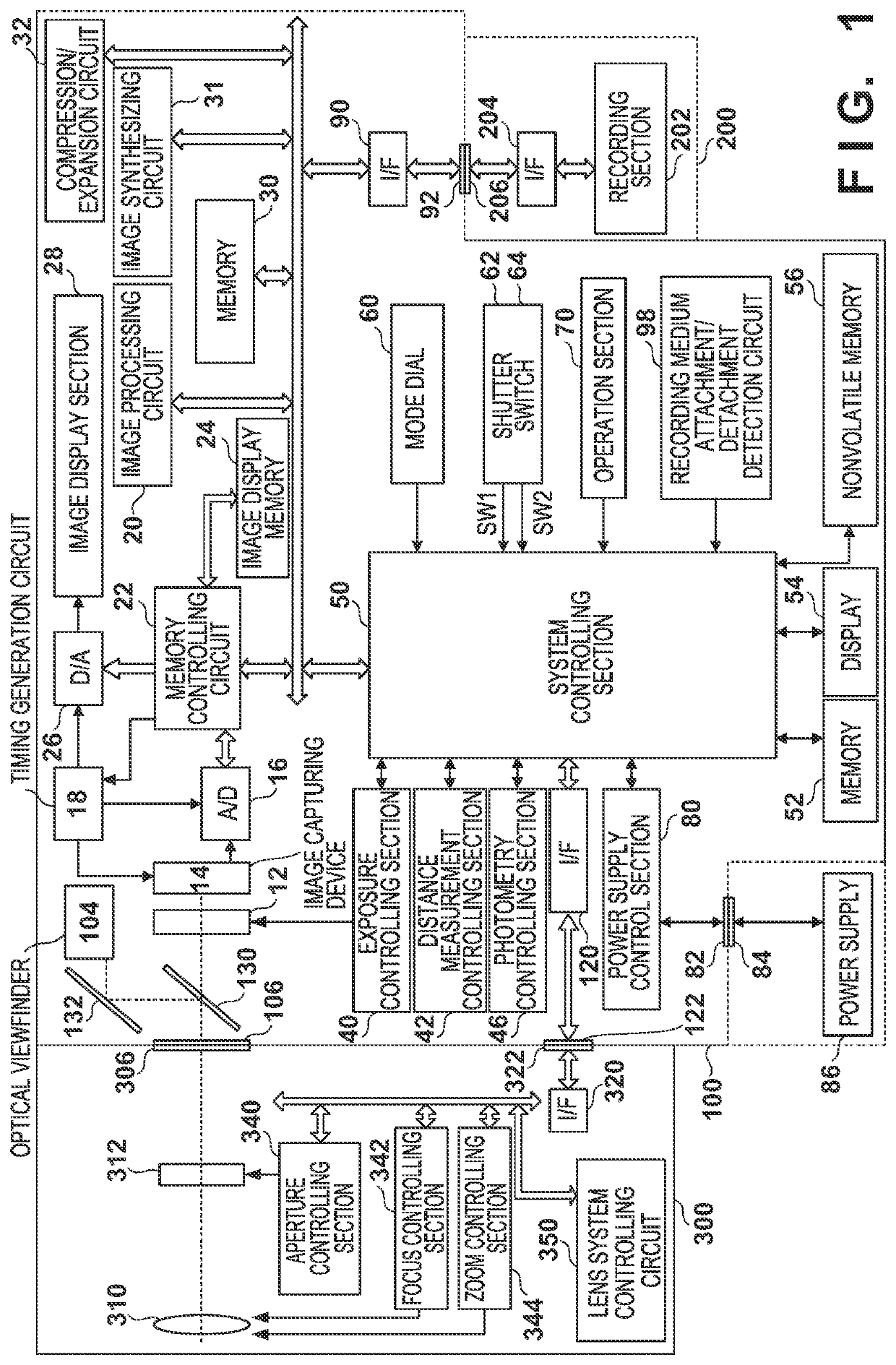 Recording control apparatus, control method thereof and non-transitory computer-readable storage medium