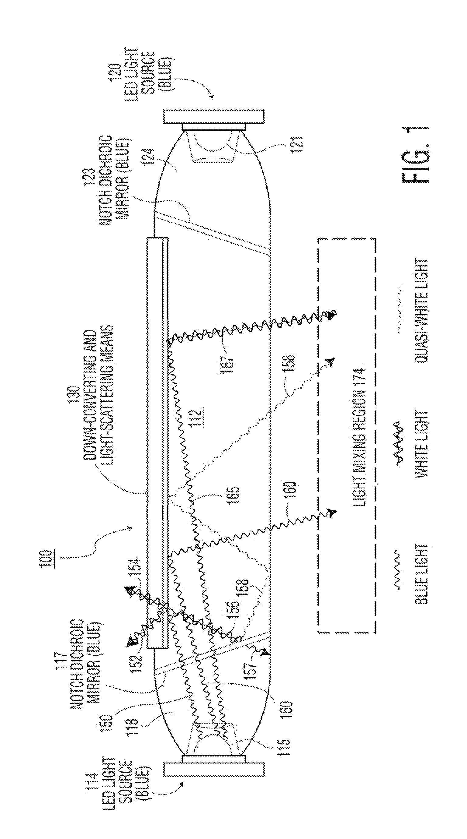  Elongated LED Lighting Arrangement