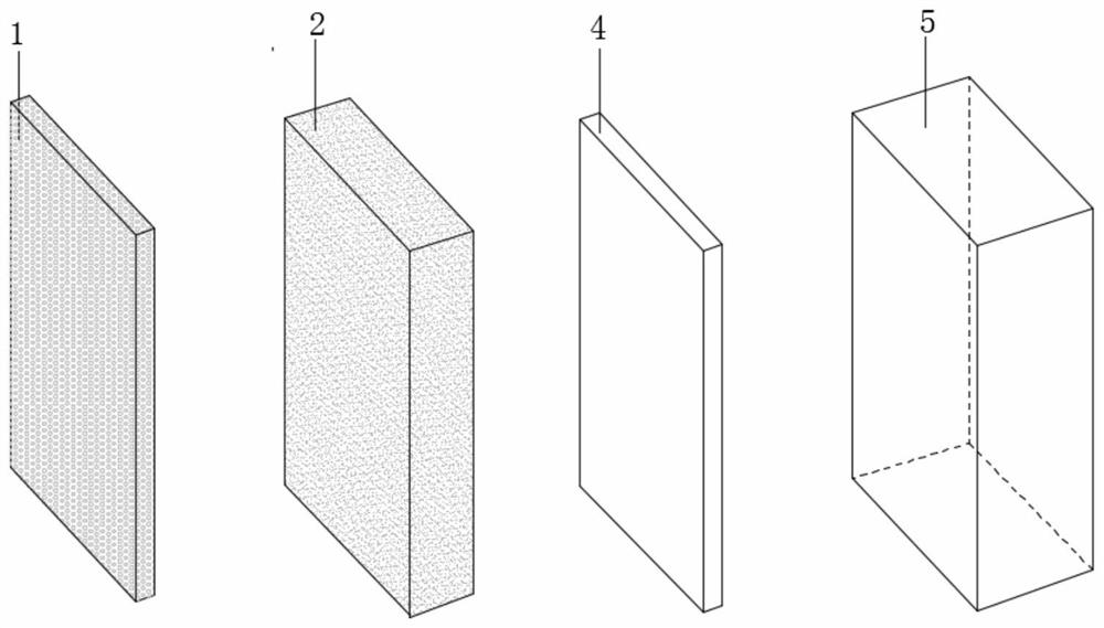 Ceramic fiber sound absorption component