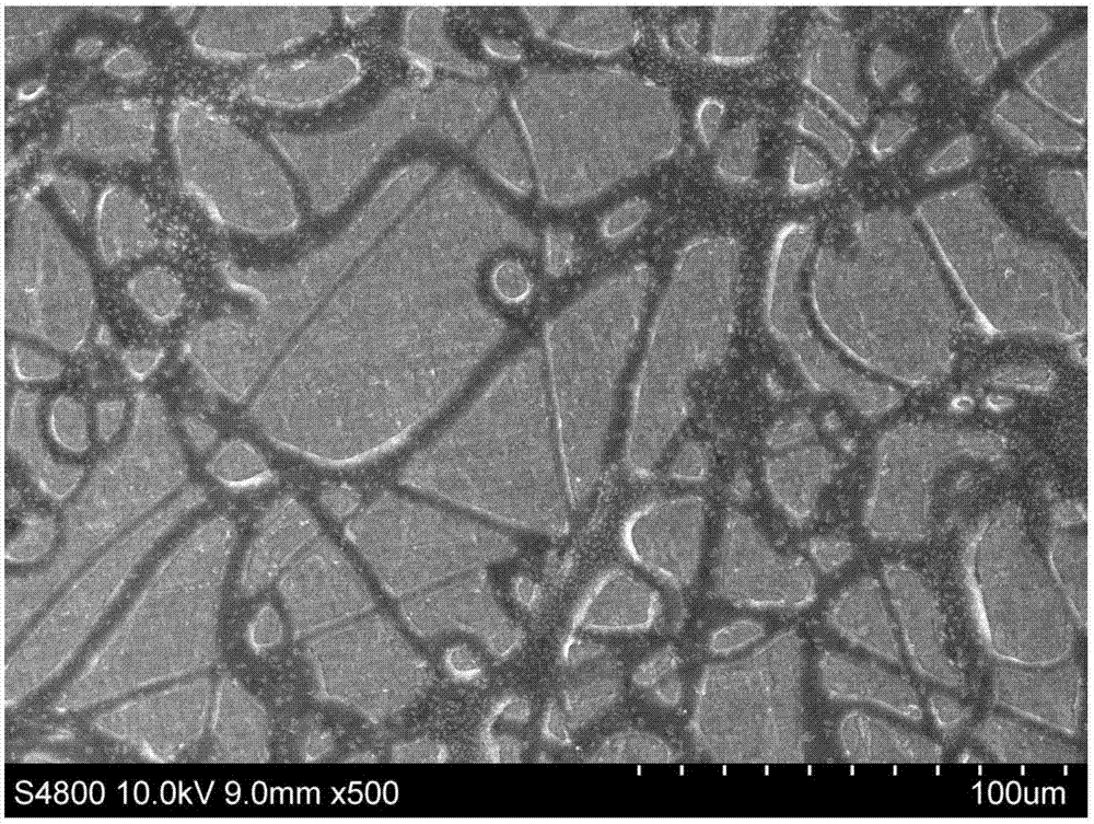 Conjugate two-component solvent-free electrospinning nanofiber and preparation method and device thereof