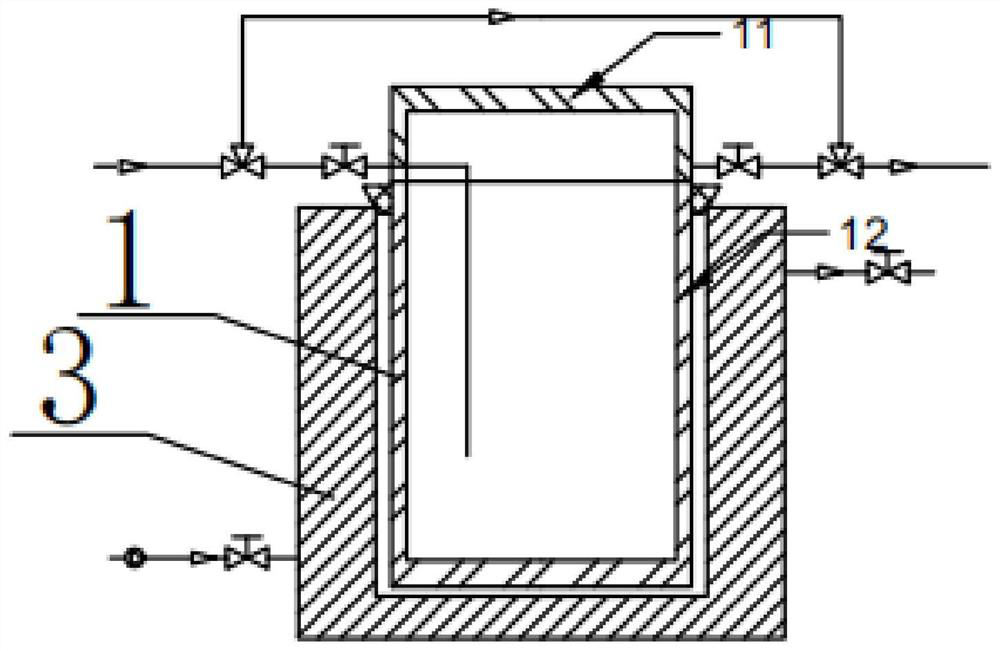 Low-boiling-point electronic gas closed sampling system and sampling method