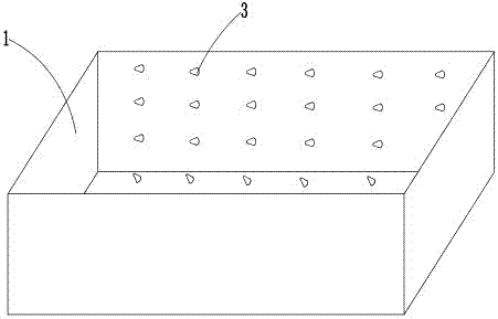 Rapidly extinguished battery tank