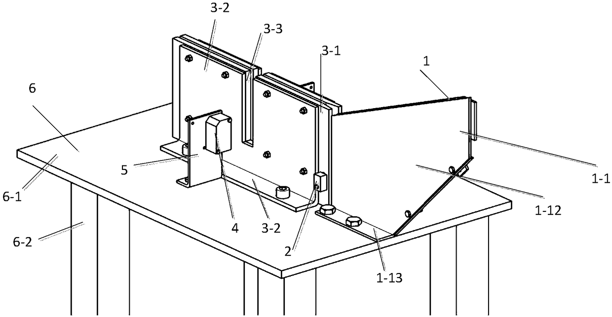 Sheet material thickness detection tool and method