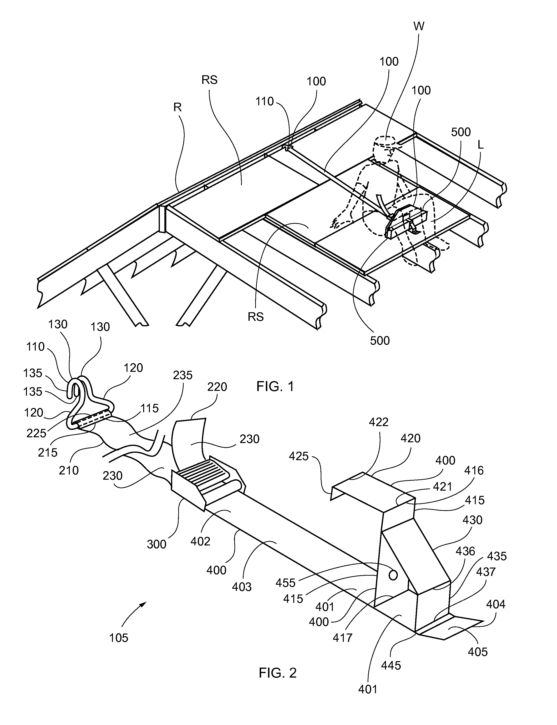 Apparatus for Working on a Roof and Method of Use Thereof