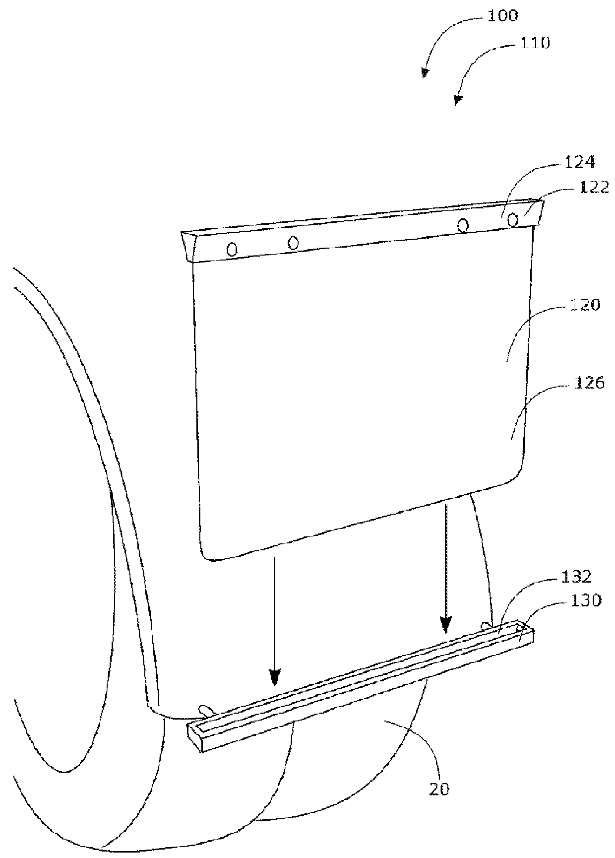 Mud flap systems