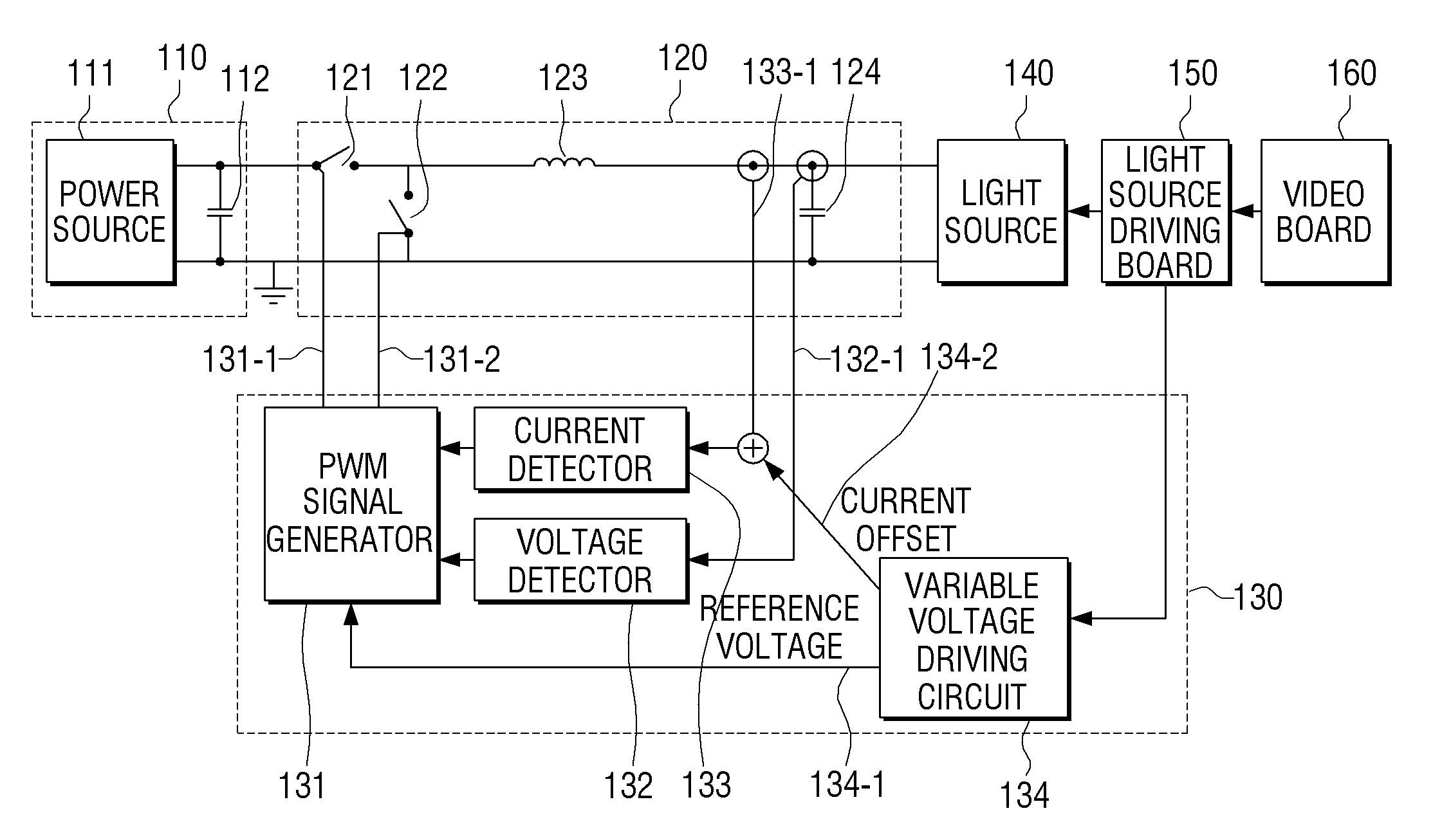 Power supply and method for controlling the same