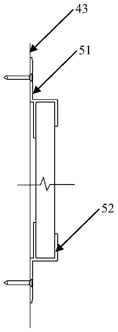 Ceramic tile dry hanging system and installing method thereof