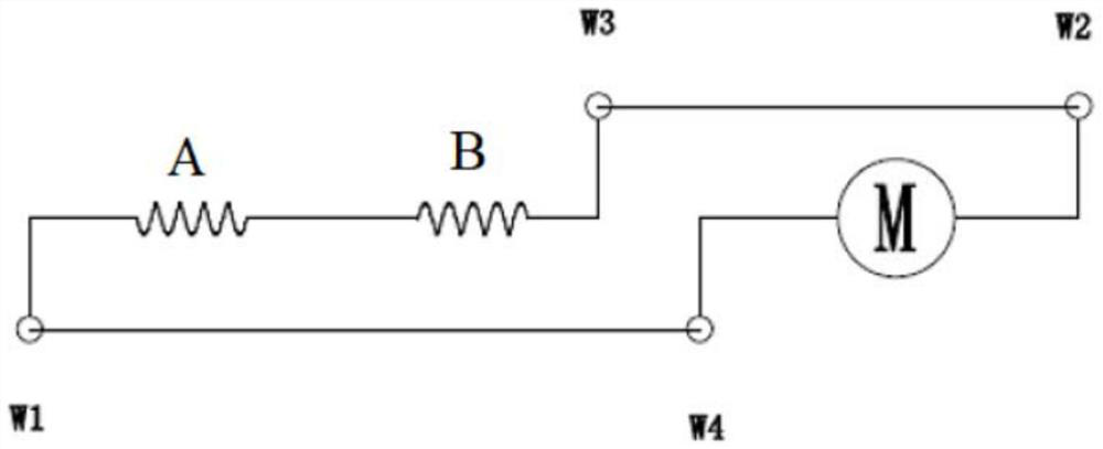 Design scheme applied to shutdown braking of series excited machine by using bilateral stator exciting winding