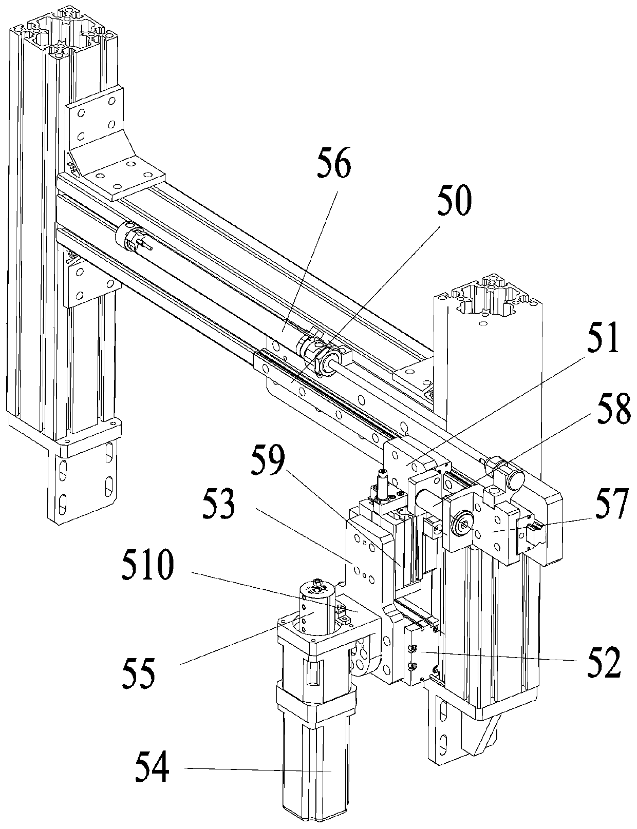 Automatic installing device for washer and nut and washer and nut installing method