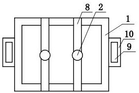 Construction method of hoisting stator with hydraulic lifting device and gantry frame