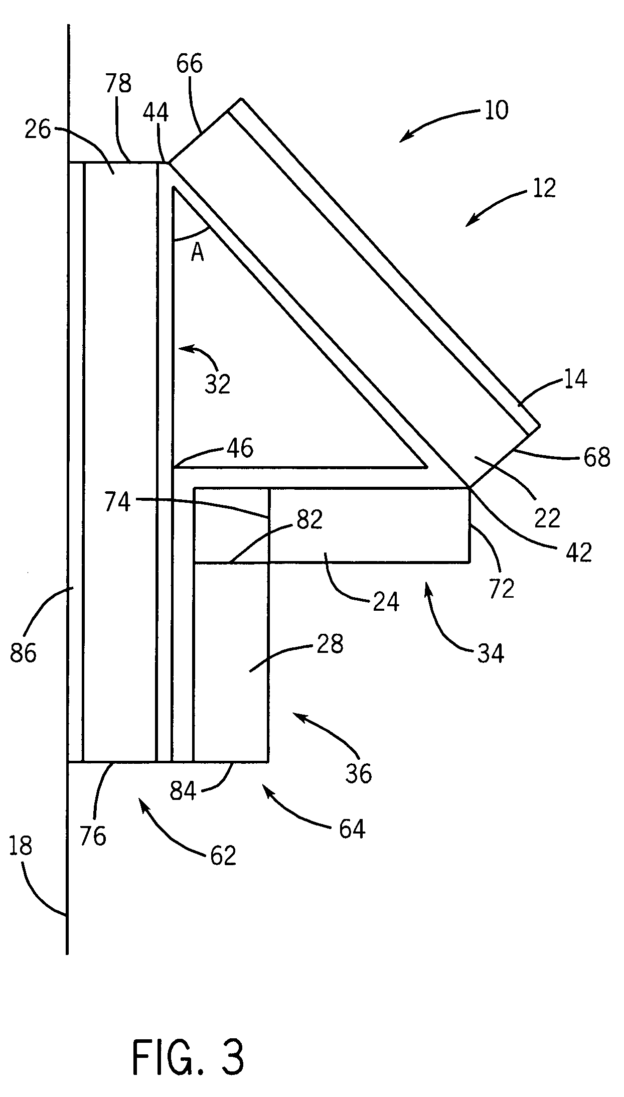 Photoluminescent wall marker and method of making