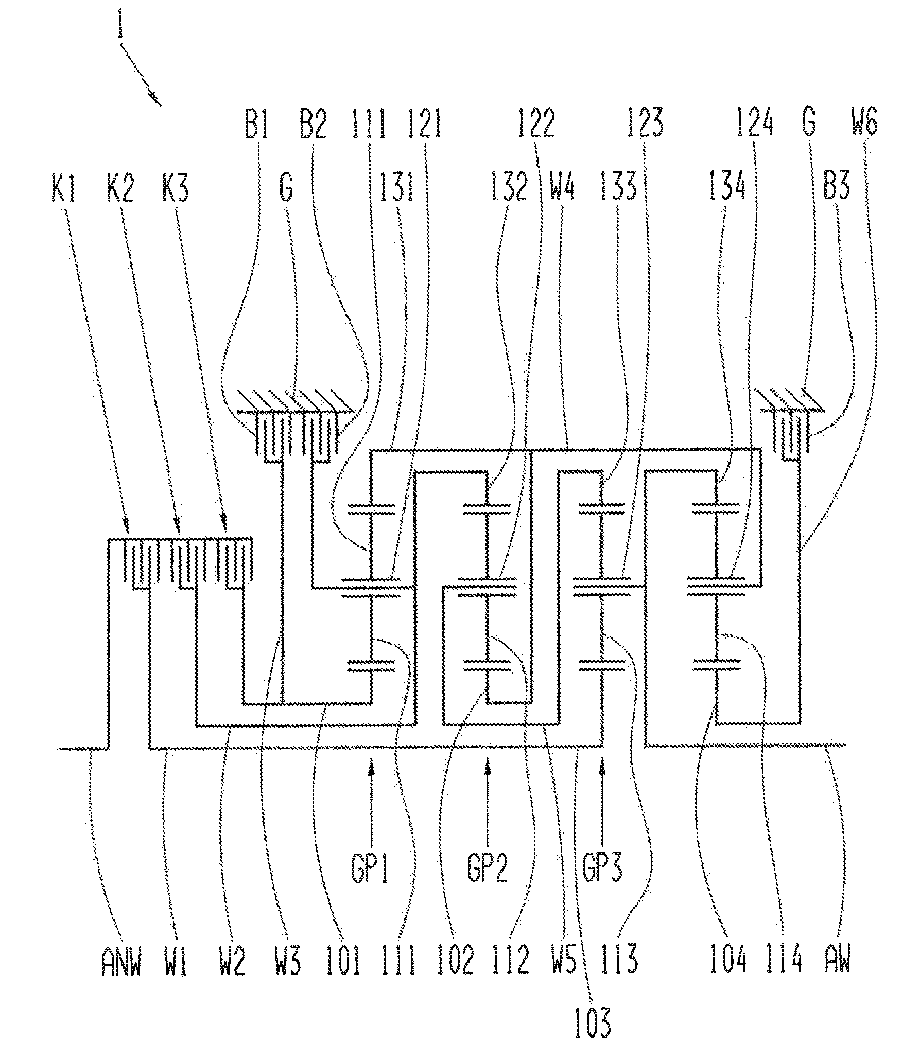 Transmission for a motor vehicle