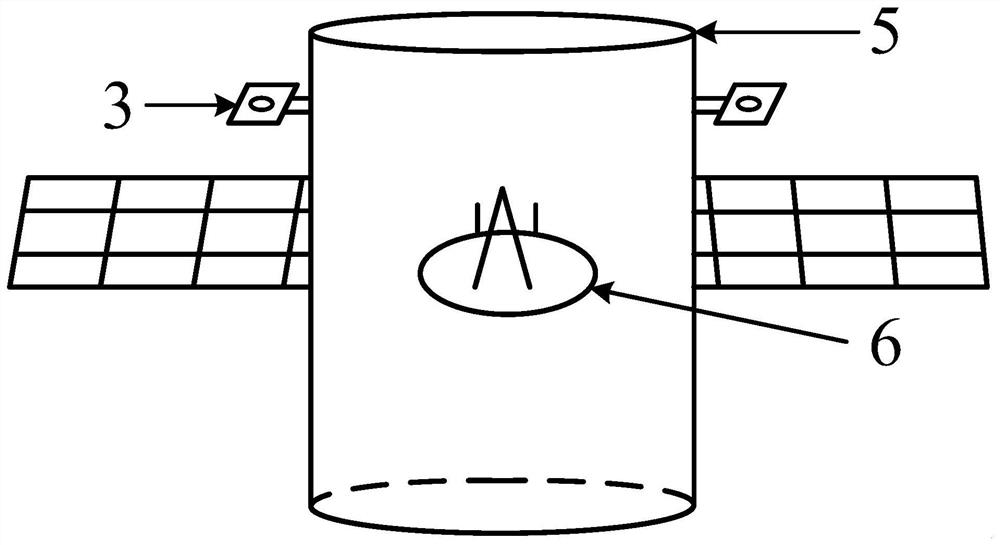 Space rigid body centroid position detection method based on vision and inertia unit fusion