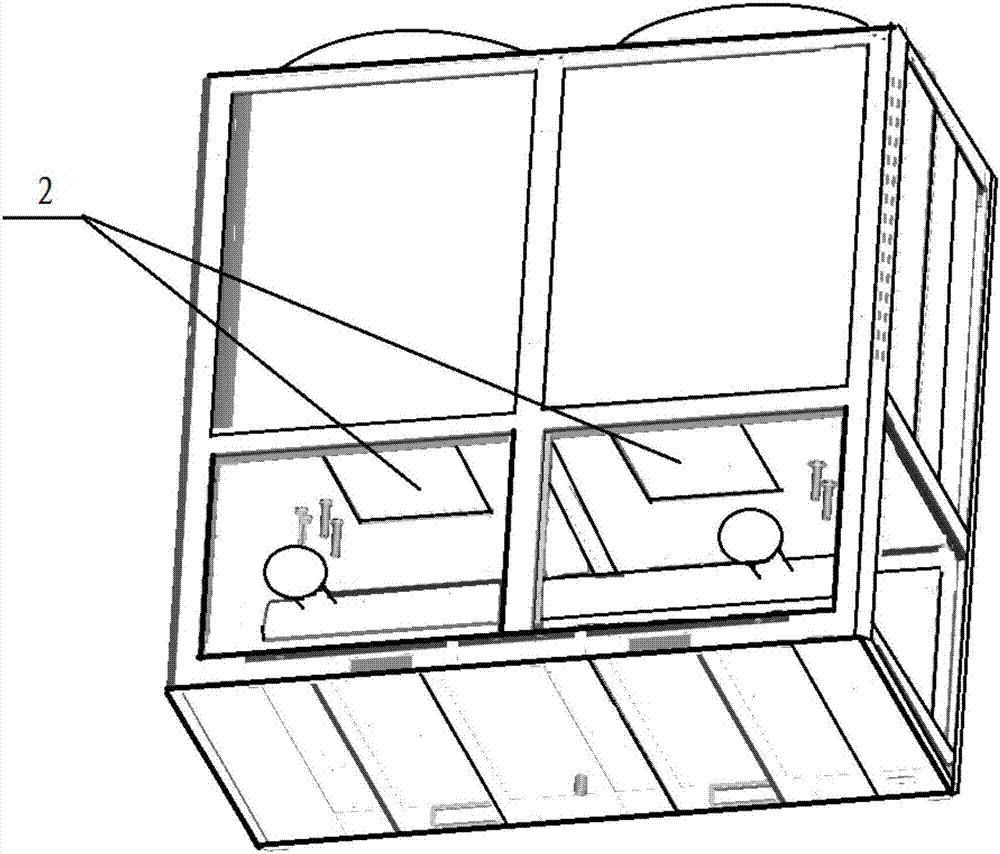 Closed heat exchanger and air conditioner