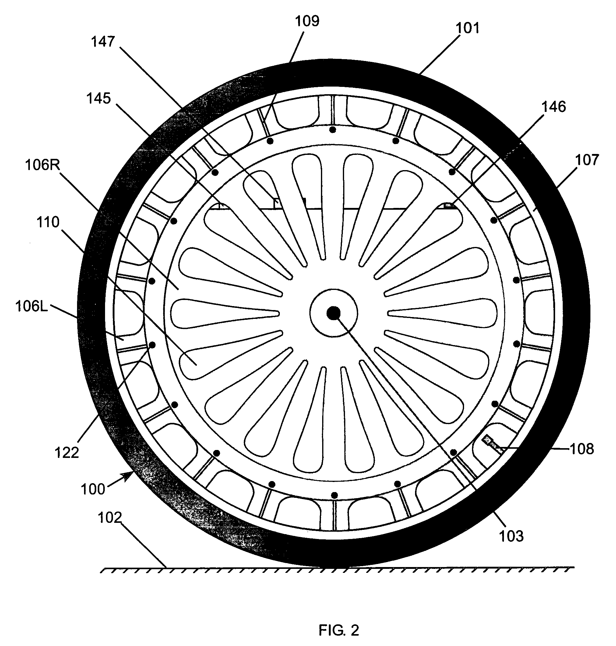 Self-propelled wheel for bicycles and similar vehicles