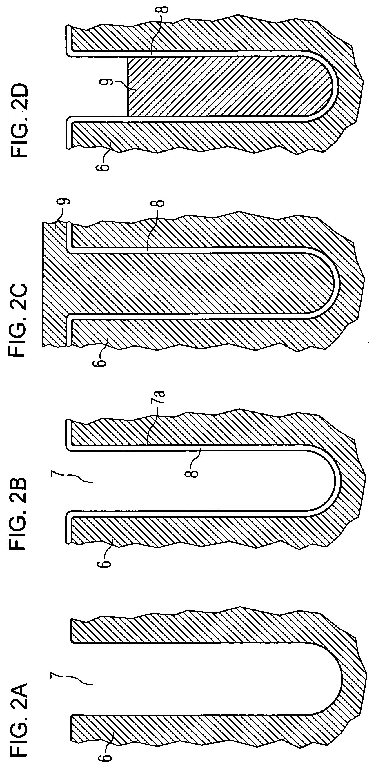 Capacitor with electrodes made of ruthenium and method for patterning layers made of ruthenium or ruthenium