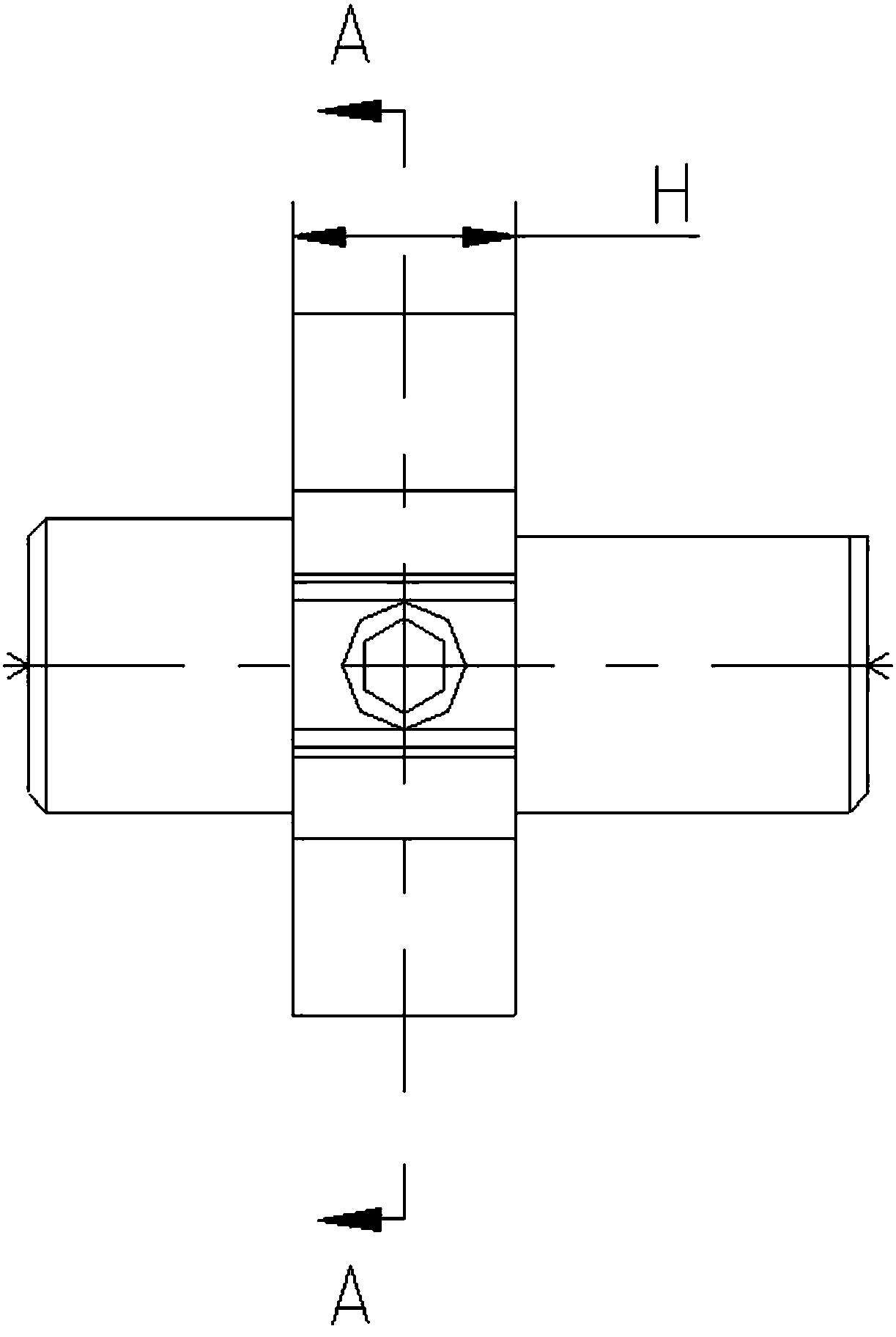 Device for machining high precision thickness spacer