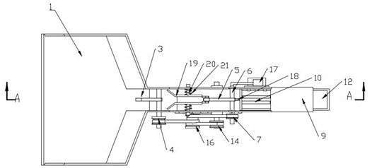 A kind of winnowing waste treatment equipment