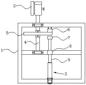 A recycling device for waste dry batteries