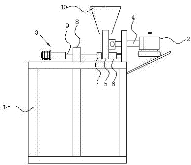 A recycling device for waste dry batteries