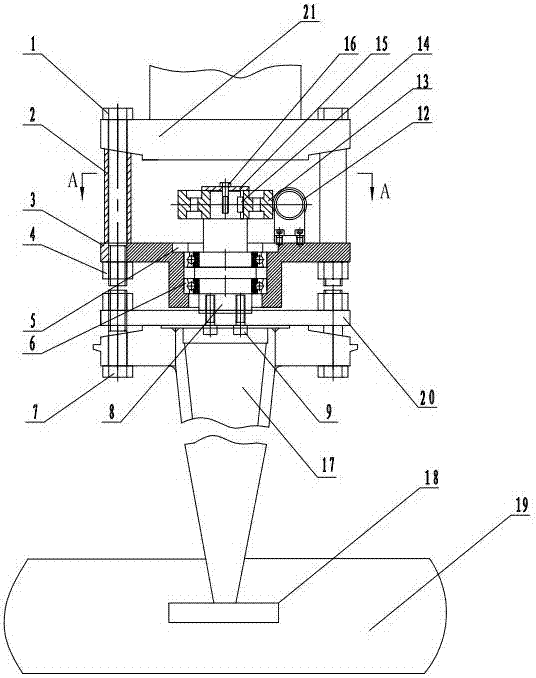 Underwater Model Maneuverable Unsteady Force Measuring Mechanism