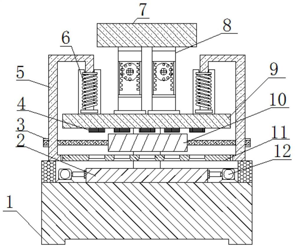 Leather cutting machine with cleaning and swaging functions