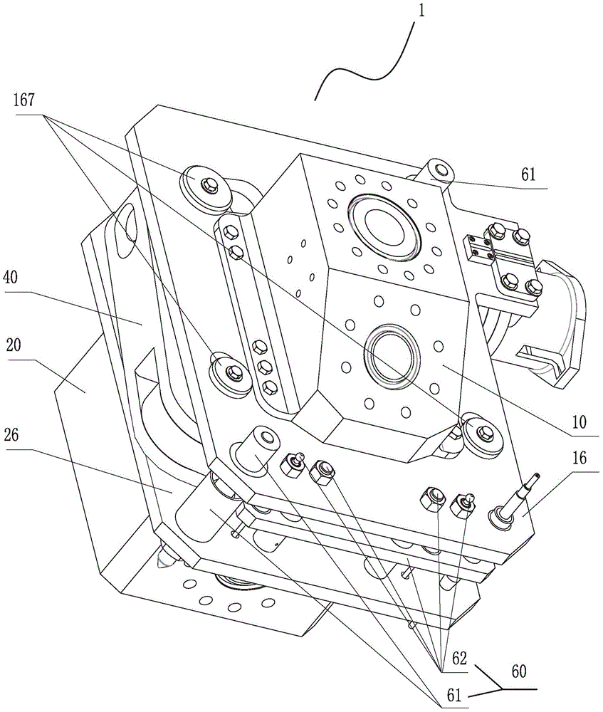 Mechanical control underwater double pipe butt joint locking device