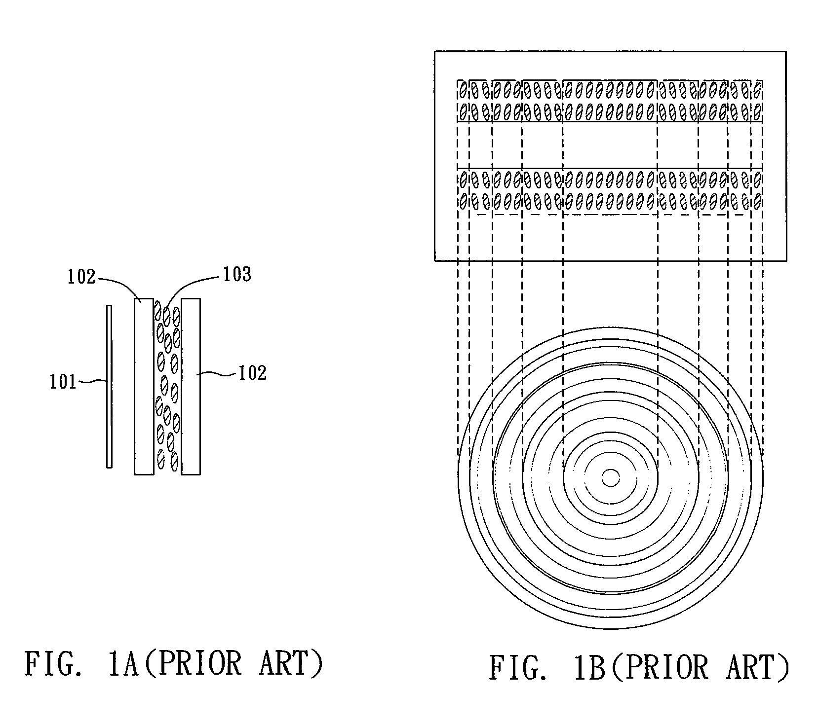 Liquid crystal lens with variable focus