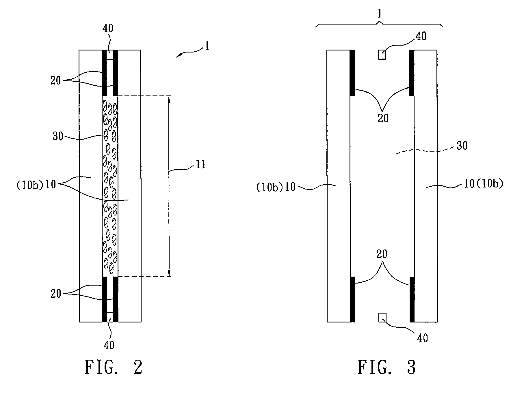 Liquid crystal lens with variable focus