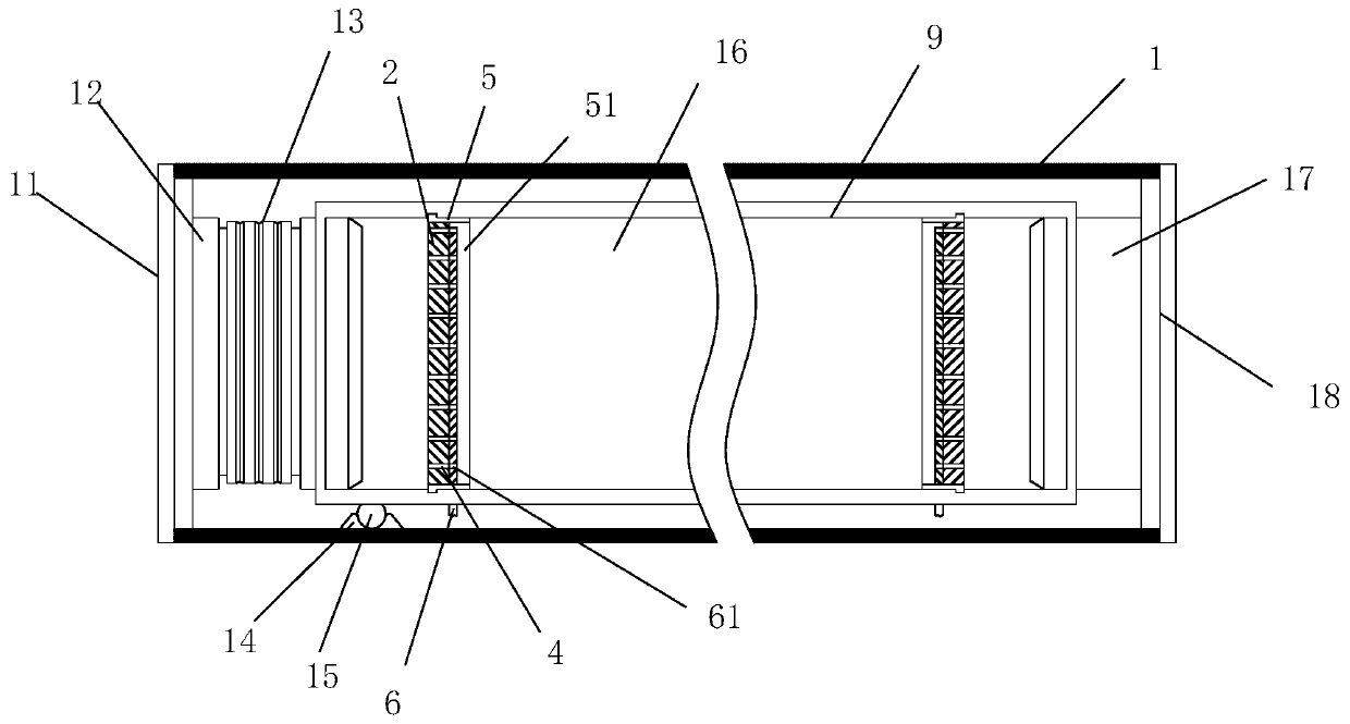 Composite conveying pipeline